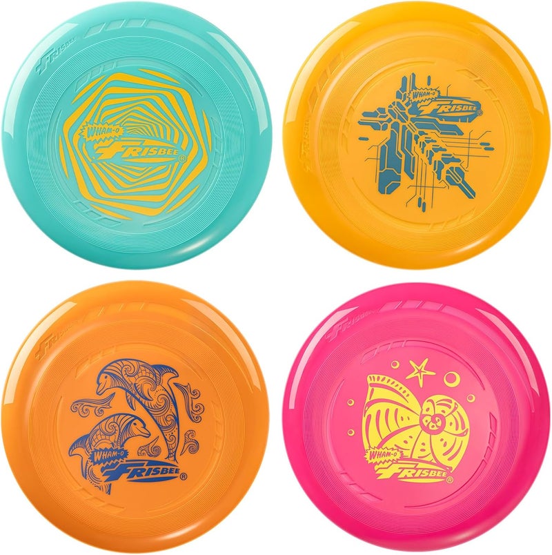 WHAM-O Frisbee Go Flying Disc, 9 Inch Lightweight Sports Disc for Beginners Outdoor Beach Backyard Lawn Park Camping Family Activity Game - 70g - Image 1